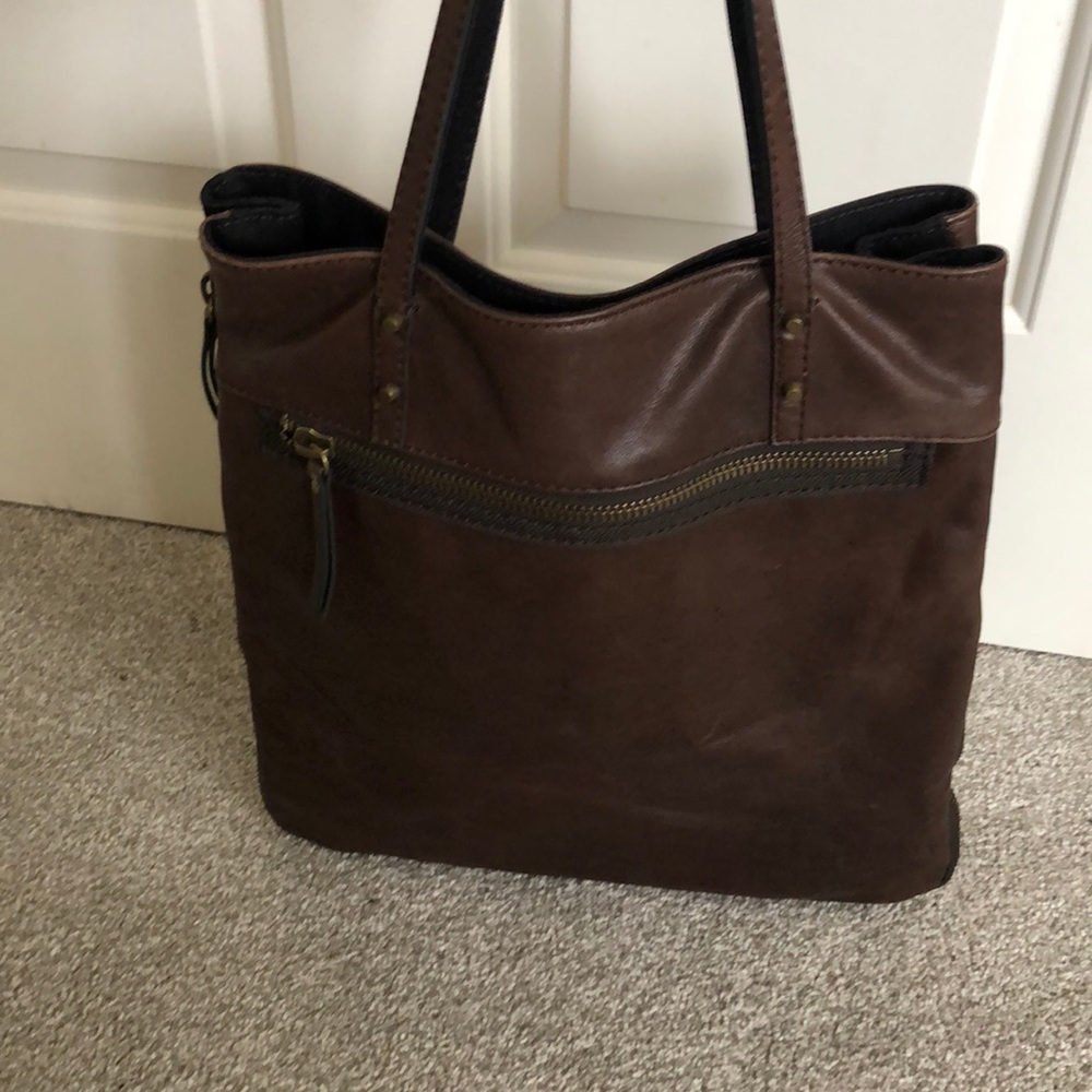 J Crew Leather Shoulder Bag